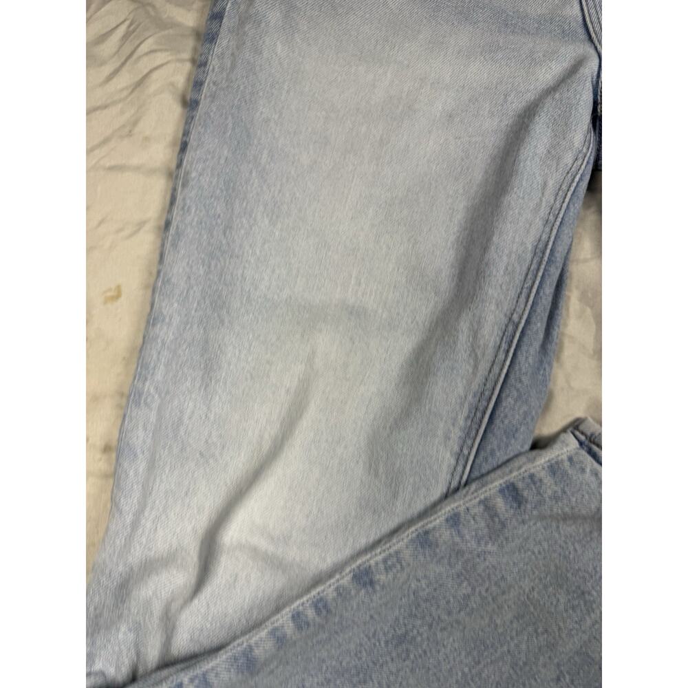 American Eagle Strigid Women’s Jeans Light Wash Straight Leg Size 4 - Picture 10 of 16
